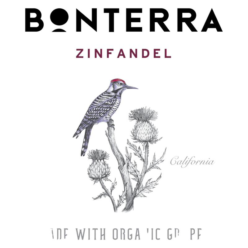 Bonterra Organic Red Zinfandel 750 ml 14.7% ABV