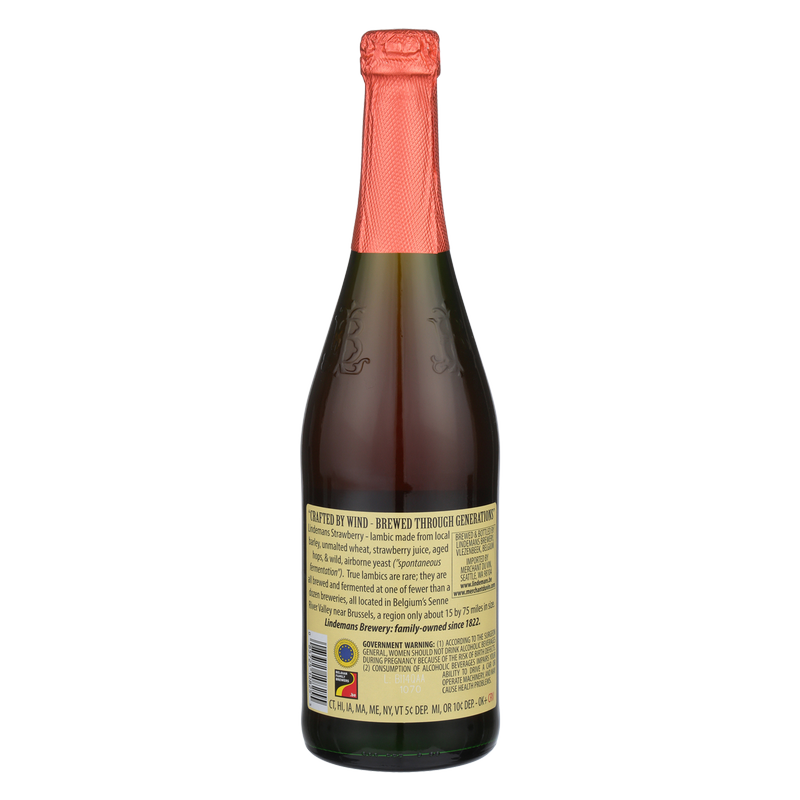 Lindemans Strawberry Single 25.4oz Btl