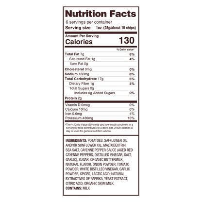 Uglies Buffalo Ranch Kettle Potato Chips 6oz