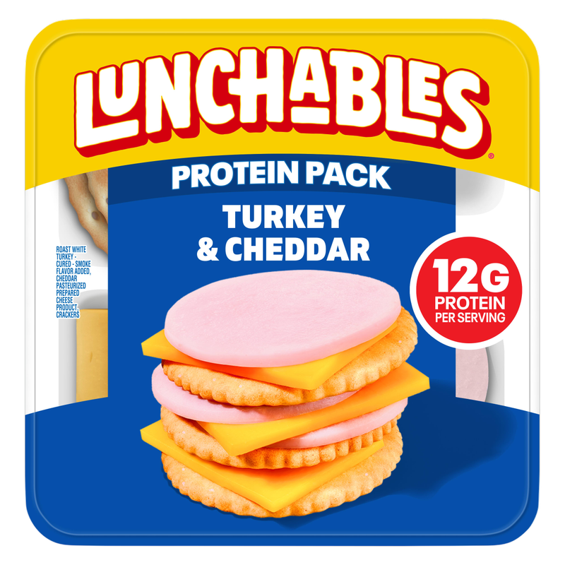 Lunchables Turkey & Cheddar with Crackers - 3.2oz