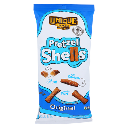 Unique Snacks Pretzel Shells Original 10oz
