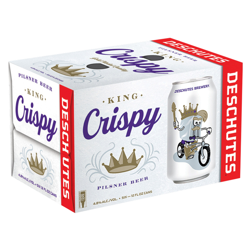 Deschutes King Crispy Pilsner 6/12oz Can