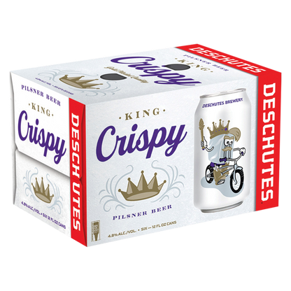 Deschutes King Crispy Pilsner 6/12oz Can