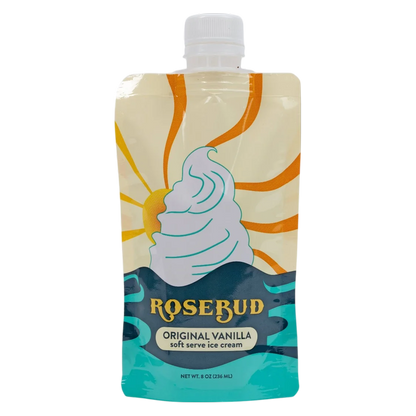 RoseBud Original Vanilla Soft Serve Pouch 8oz