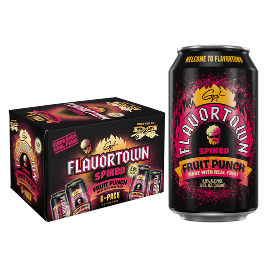 Flavortown Spiked Fruit Punch 6pk 12oz Can 6% ABV