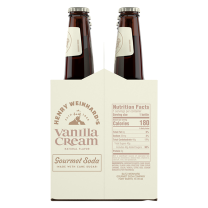 Henry Weinhard's Vanilla Cream 6pk 12oz Btl