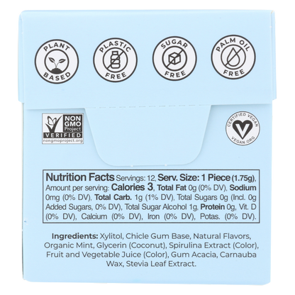 Refresh Gum Peppermint, 12 ct