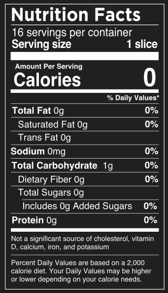 Collins Dehydrated Lemon Cocktail Garnish