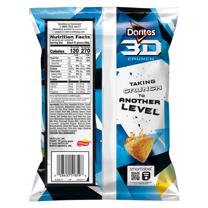 Doritos 3D Crunch Spicy Ranch 2oz