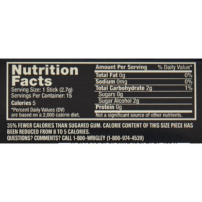 5 Gum Wintermint Ascent 15ct