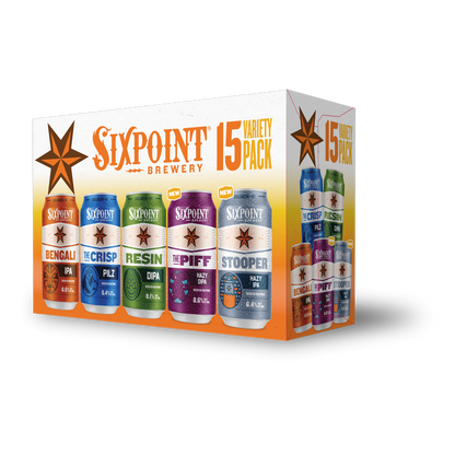 Sixpoint Higher Volume Variety 15pk 12oz Can