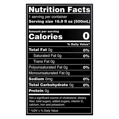 blk. Water 33.8oz Btl