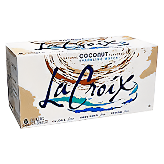 La Croix Coconut Sparkling Water 8pk 12oz Can