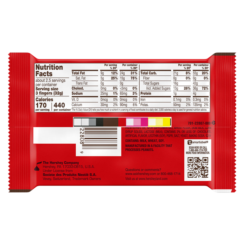 KIT KAT Crisp Wafers In Vanilla Flavored Creme King Size Bar, 3 oz