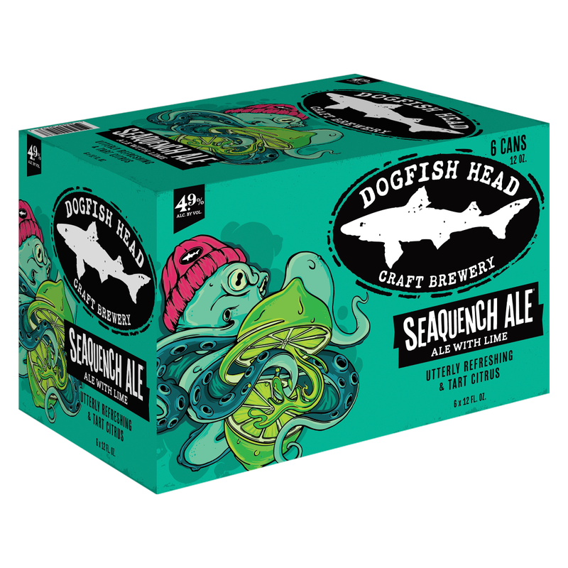 Dogfish Head SeaQuench Ale Session Sour Beer 6pk 12oz Cans