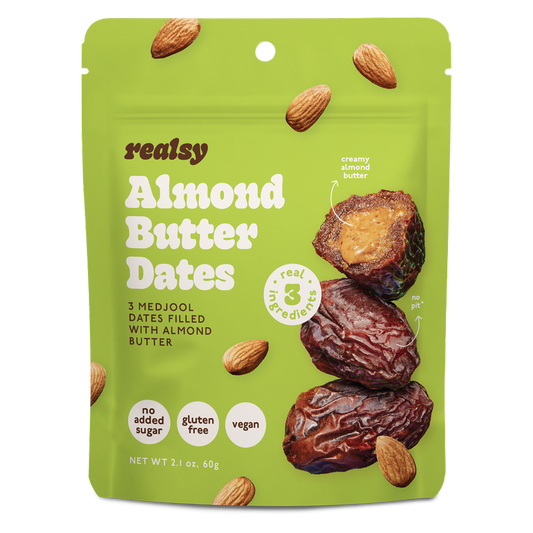 realsy Almond Butter Filled Dates, 2.1 oz