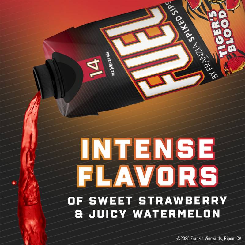 Fuel By Franzia Tiger's Blood 500ml 14% ABV