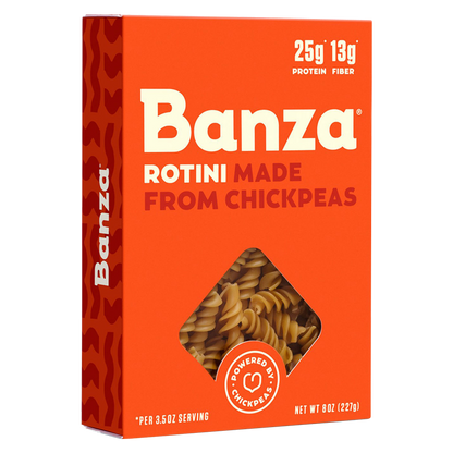 Banza Chickpea Flour Rotini Pasta 8oz