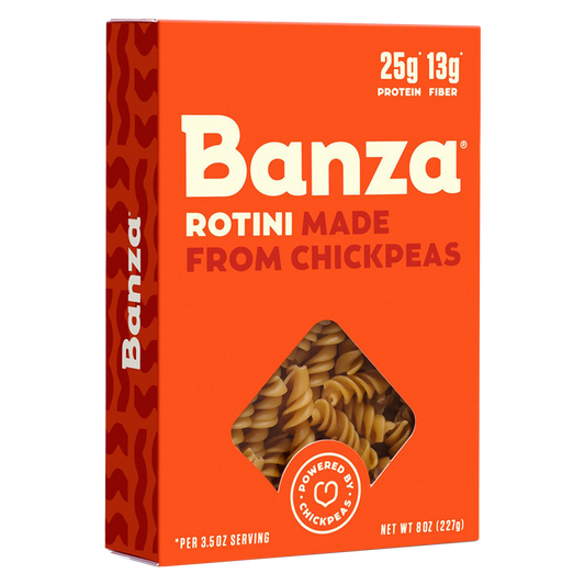 Banza Chickpea Flour Rotini Pasta 8oz