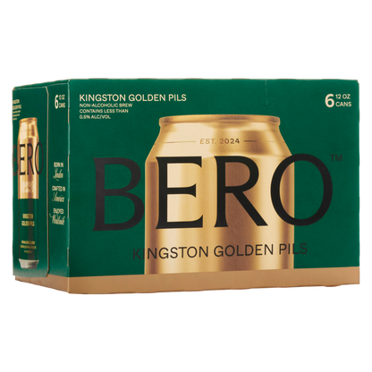 BERO Kingston Golden Pils Non-Alcoholic 6pk 12oz Can