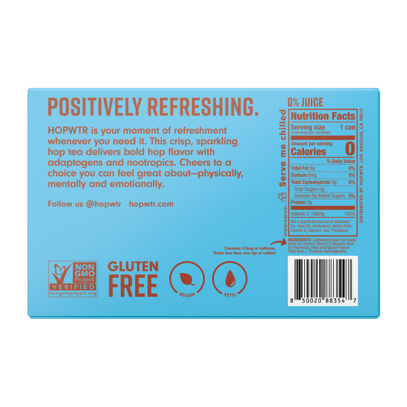 HOPWTR Iced Tea & Lemonade 6pk 12oz Can