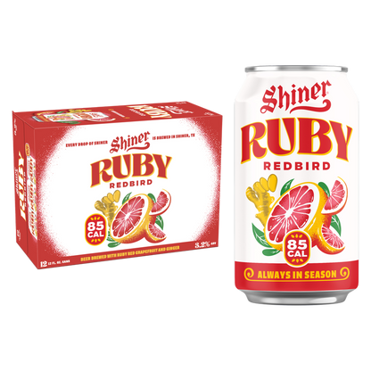 Shiner Ruby Redbird 12pk 12oz Can 3.2%
