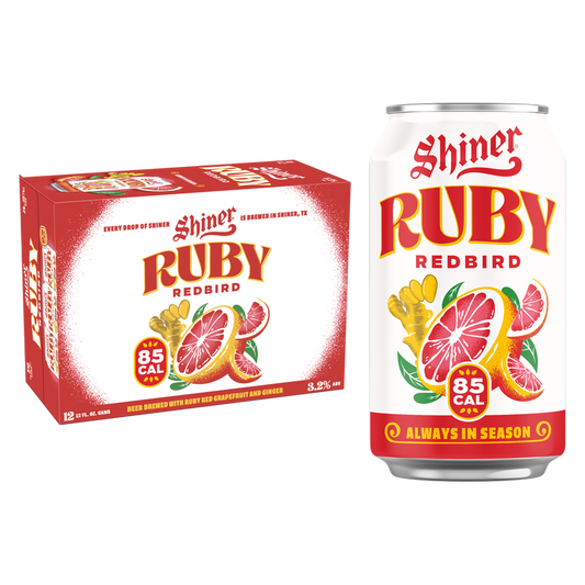 Shiner Ruby Redbird 12pk 12oz Can 3.2%