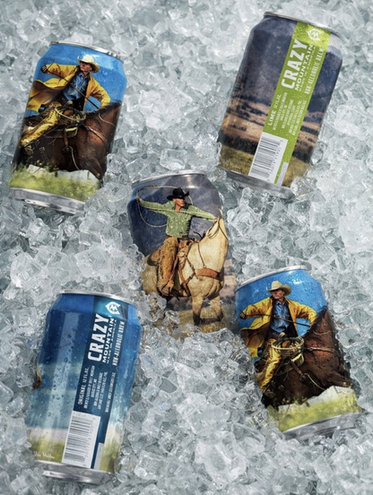 Crazy Mountain Lager Non-Alcoholic 6pk Can 0.5% ABV