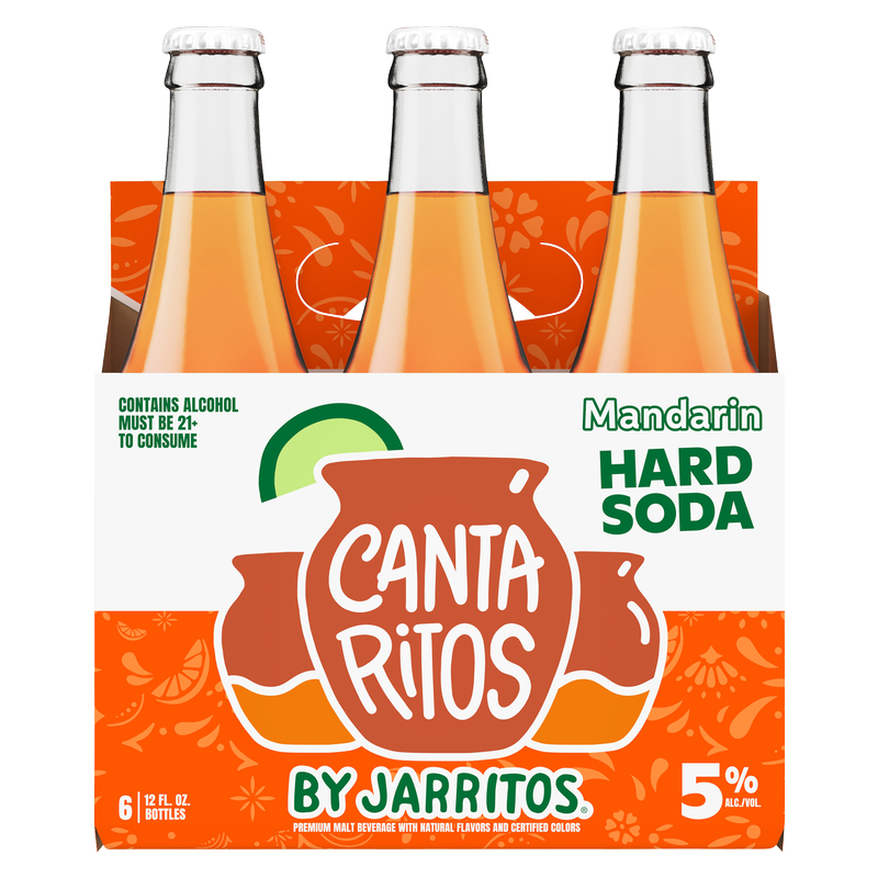 Cantaritos Hard Mandarin 6pk 12oz Btl 5% ABV