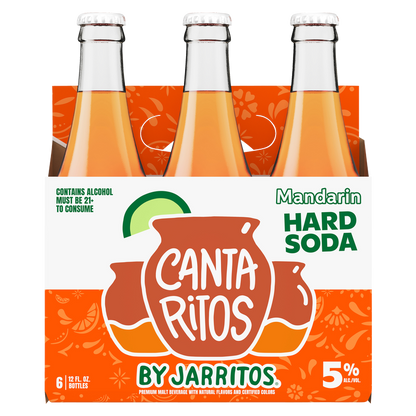 Cantaritos Hard Mandarin 6pk 12oz Btl 5% ABV