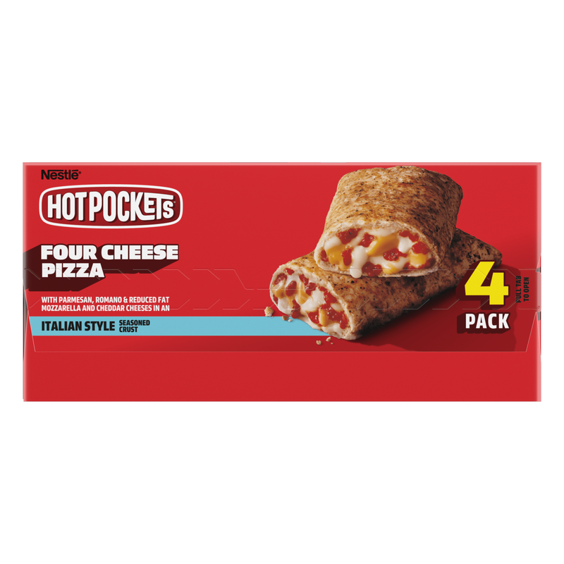 Hot Pockets Four Cheese Pizza 4ct