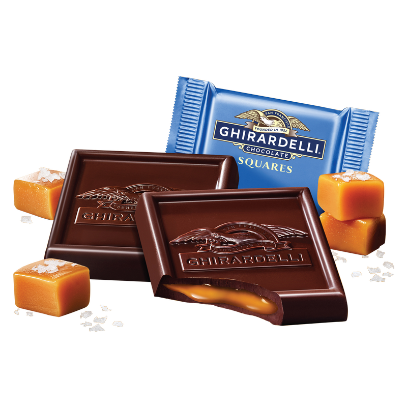 Ghirardelli Dark Chocolate Sea Salt Squares 5.3oz