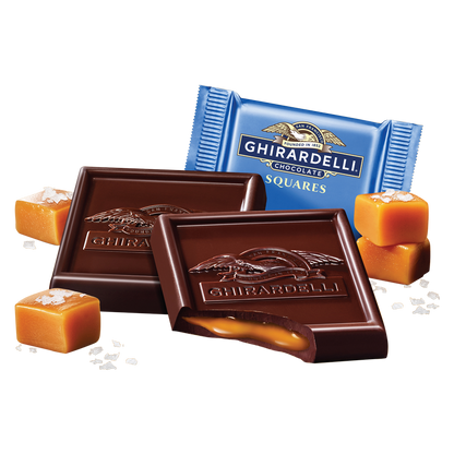 Ghirardelli Dark Chocolate Sea Salt Squares 5.3oz