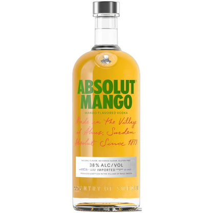 Absolut Mango Vodka 1L (80 Proof)