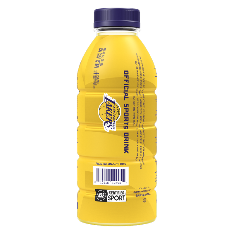 Prime Hydration Lakers 16.9oz Btl