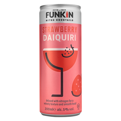 Funkin Strawberry Daiquiri 4pk 200ml (10 Proof)