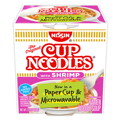 Nissin Cup Noodles with Shrimp 2.25oz
