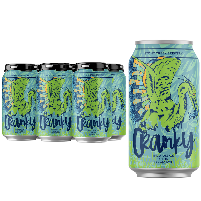 Stony Creek Cranky IPA 6pk 12oz Can 6.8% ABV