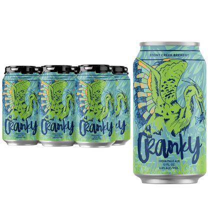 Stony Creek Cranky IPA 6pk 12oz Can 6.8% ABV