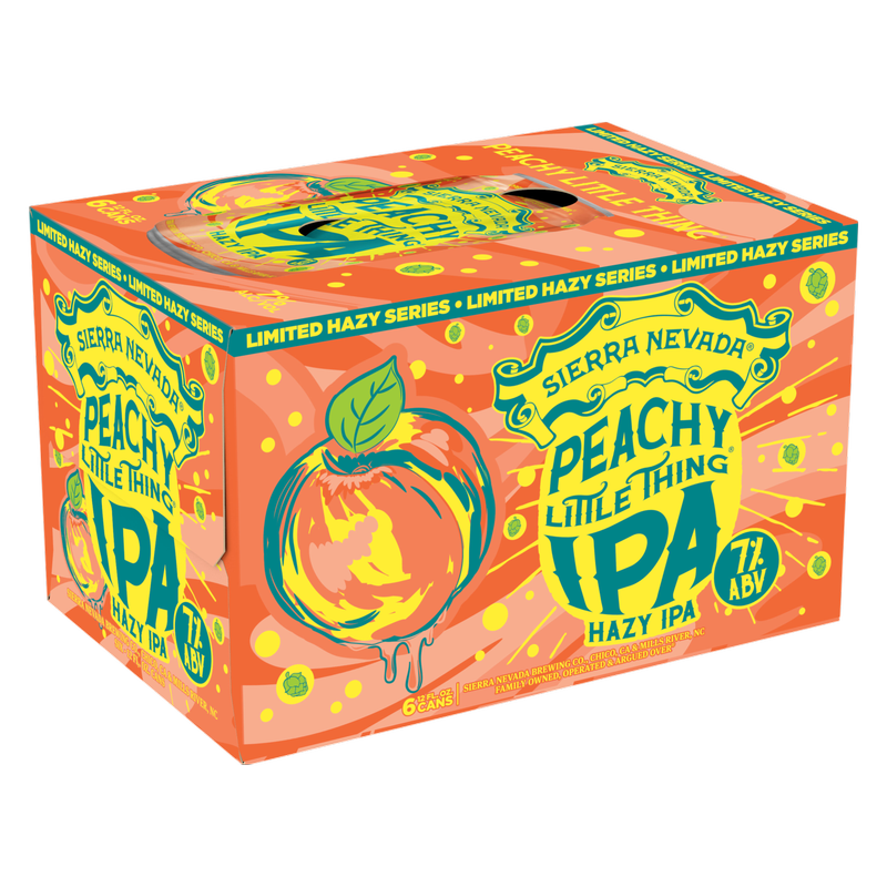 Sierra Nevada Peachy Little Thing Hazy IPA 6pk 12oz Can
