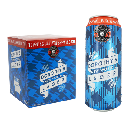 Toppling Goliath Dorothy's New World Lager 4pk 16oz Can 5.5% ABV