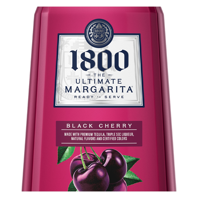 1800 The Ultimate Margarita Black Cherry Ready to Drink Cocktail 1.75L 9.95% ABV