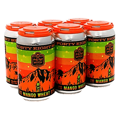 State Forty Eight Brewery Mango Wheat 6pk 12oz Can