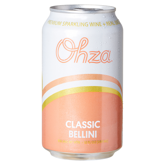 Ohza Peach Bellini Single 12oz Can 5% ABV