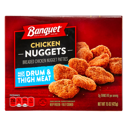 Banquet Frozen Breaded Chicken Nuggets 15oz