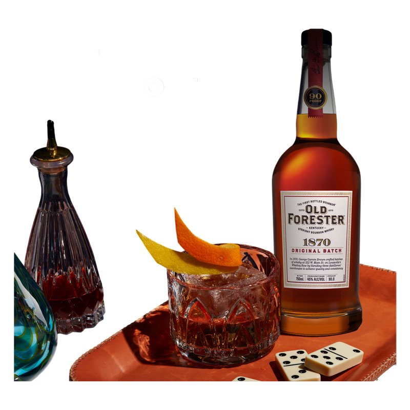Old Forester Whiskey Row Series: 1870 Original Batch Kentucky Straight Bourbon Whisky, 750 mL Bottle, 90 Proof