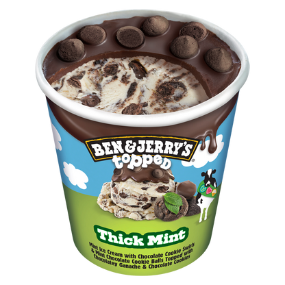 Ben & Jerry's Topped Thick Mint Ice Cream Pint