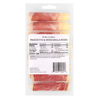 Di Bruno Bros. Prosciutto & Mozzarella Duets - 5oz
