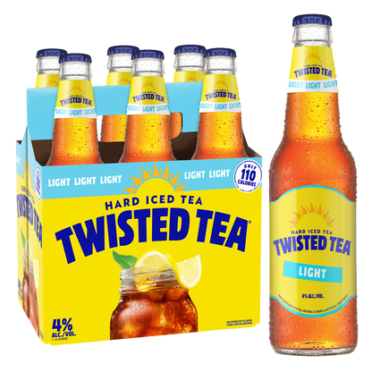 Twisted Tea Light 6pk 12oz Btl 5.0% ABV
