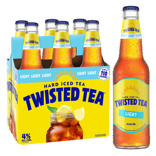 Twisted Tea Light 6pk 12oz Btl 5.0% ABV